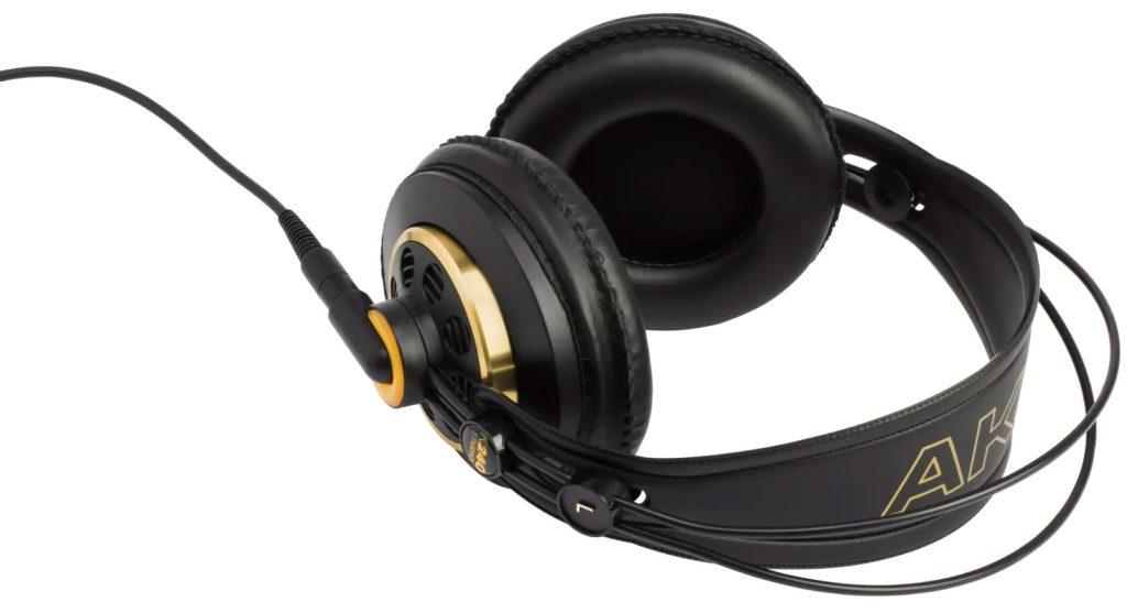 AKG K240 Studio Headphones Above