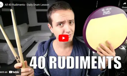 The Best Drum Rudiments Video
