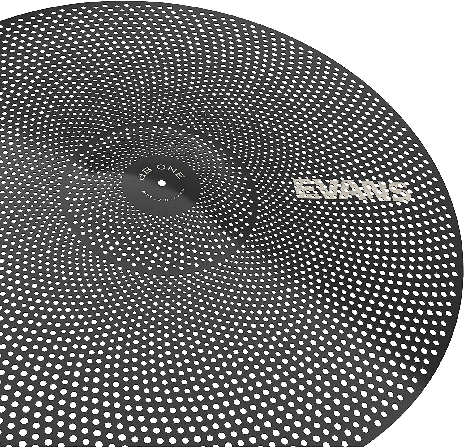Evans_dB_One_Cymbal_Angle Evans dB One Low Volume Cymbal Close Up