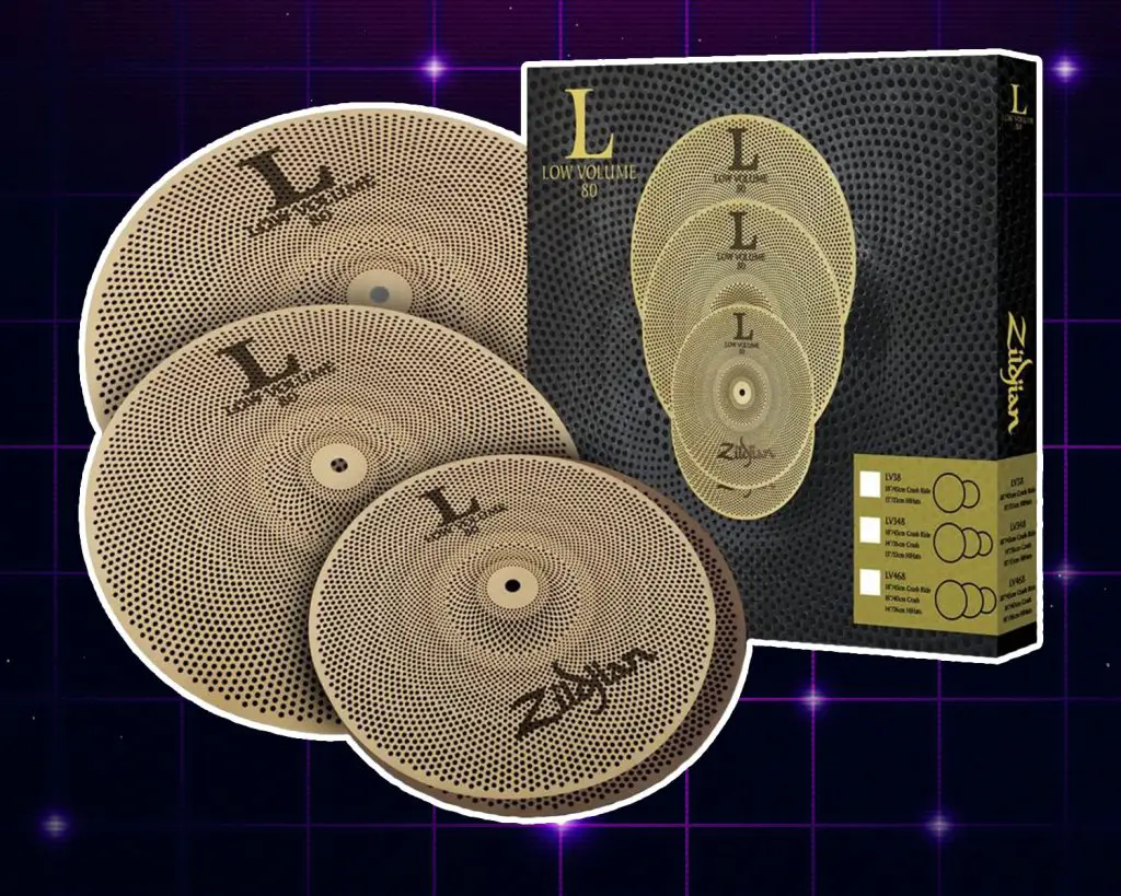 Zildjian L80 Low Volume Cymbals