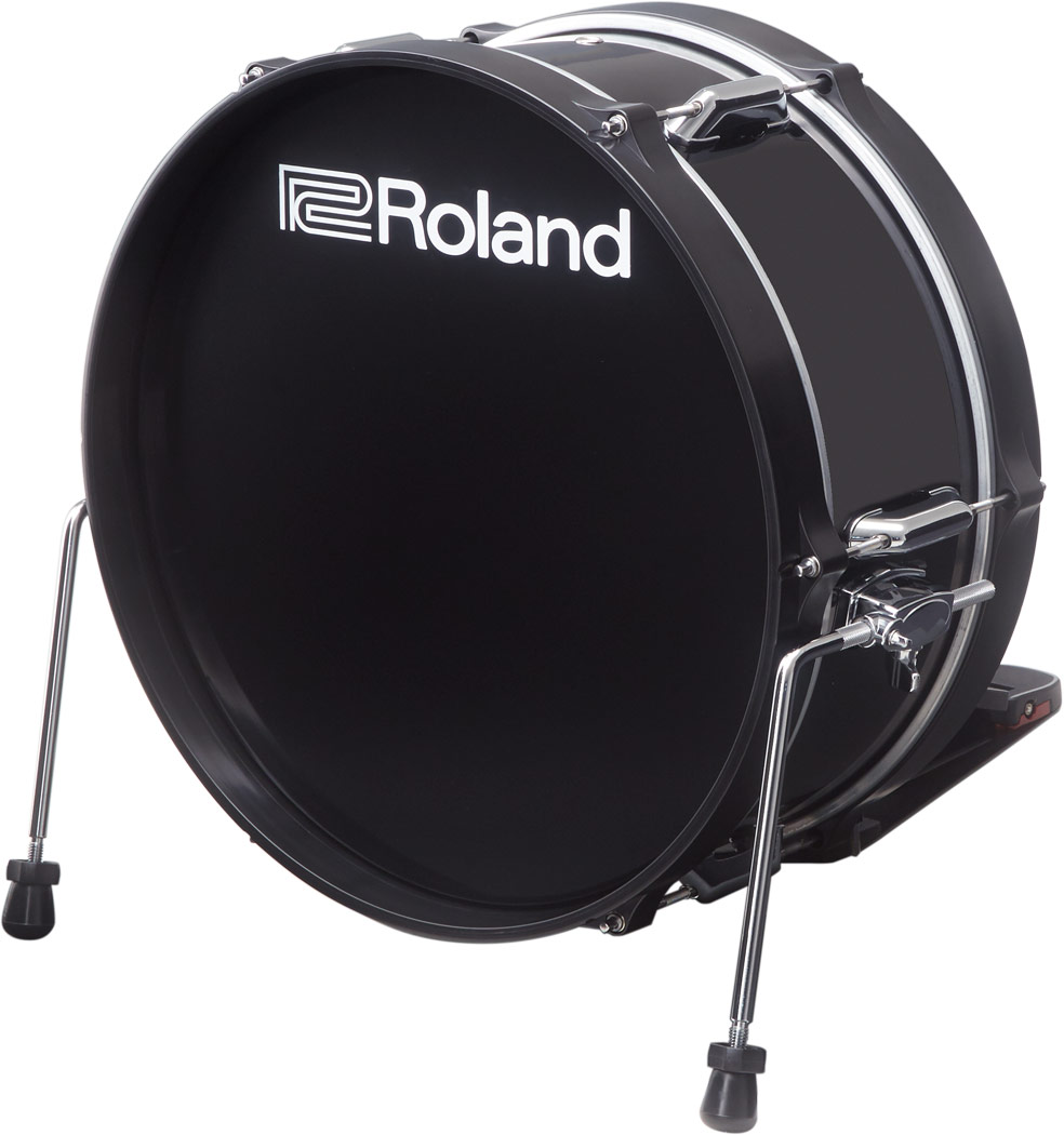 Roland KD180L-BK Kick Drum Pad Front