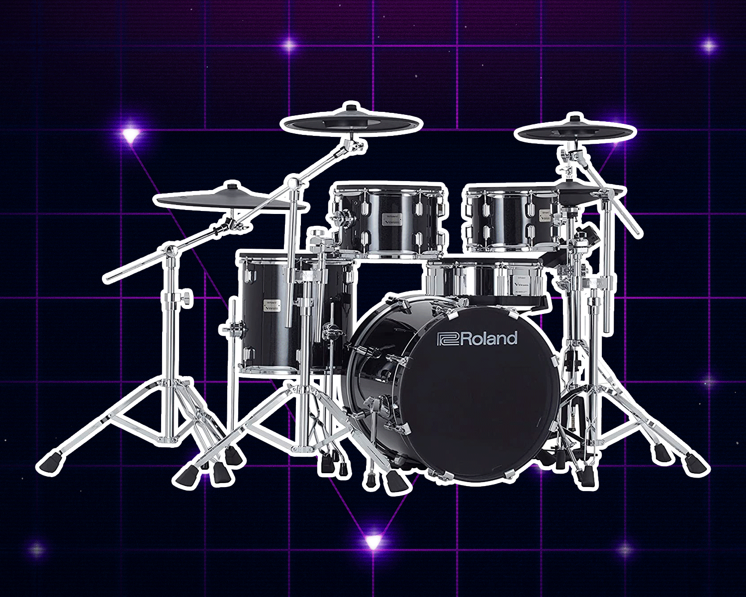 Roland V-Drums Acoustic Design VAD507 Electronic Drum Set