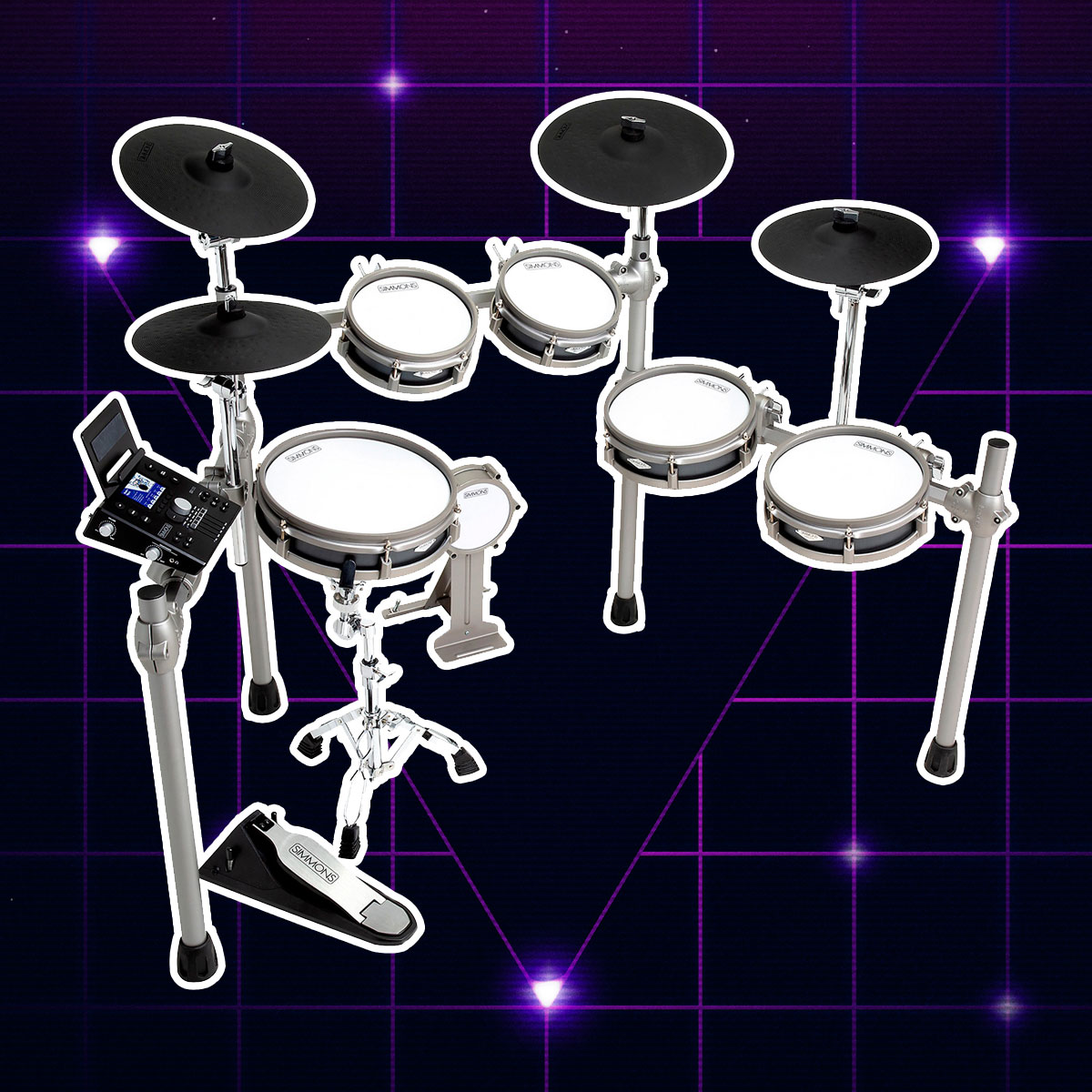 Review Simmons SD1250 Electronic Drum Kit Review Simmons SD1250 Electronic Drum Kit