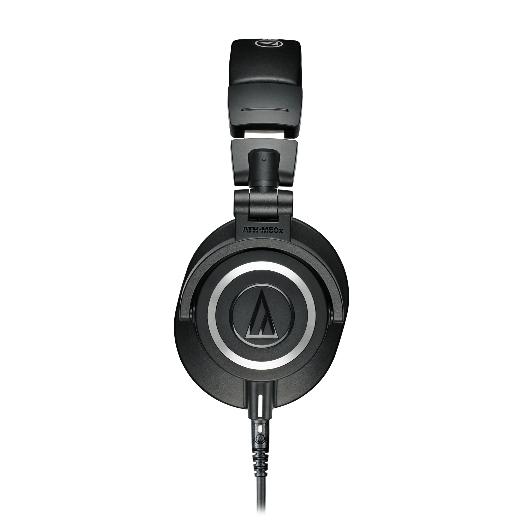 Audio-Technica ATH-M50X Headphones Side View Audio-Technica ATH-M50X Headphones Side View