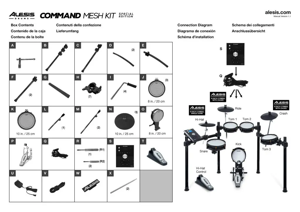 Alesis Command Mesh Special Edition Drum Kit