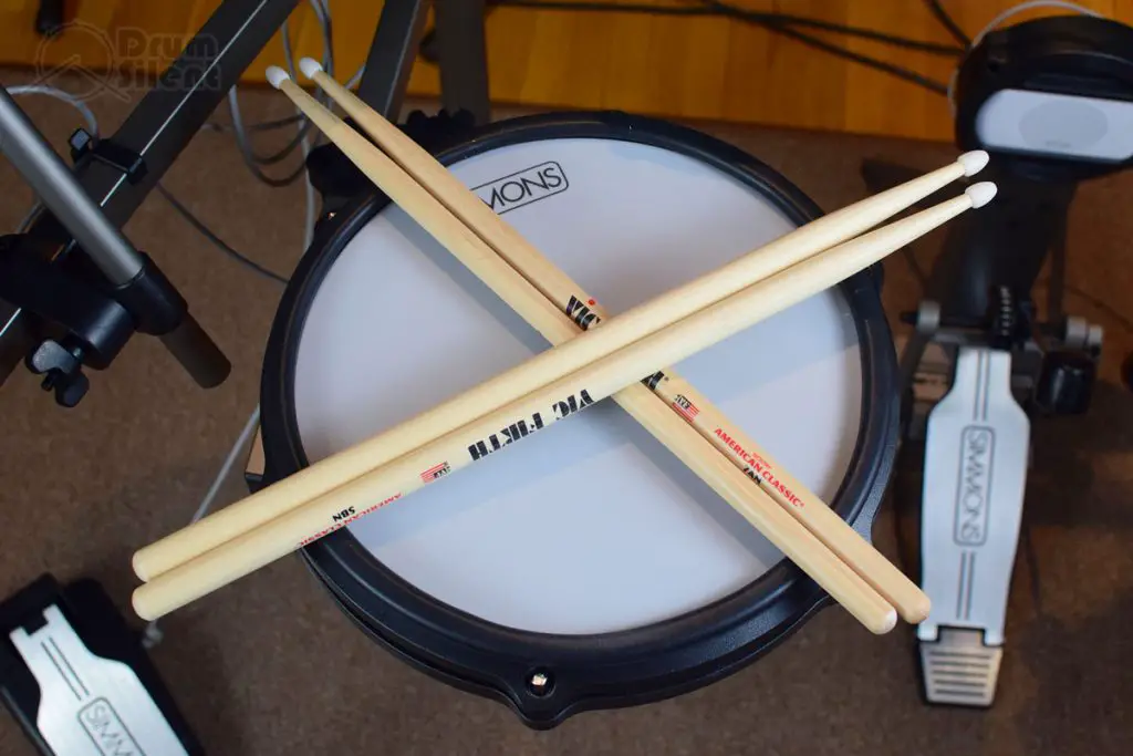 Drum Sticks on Electronic Drums
