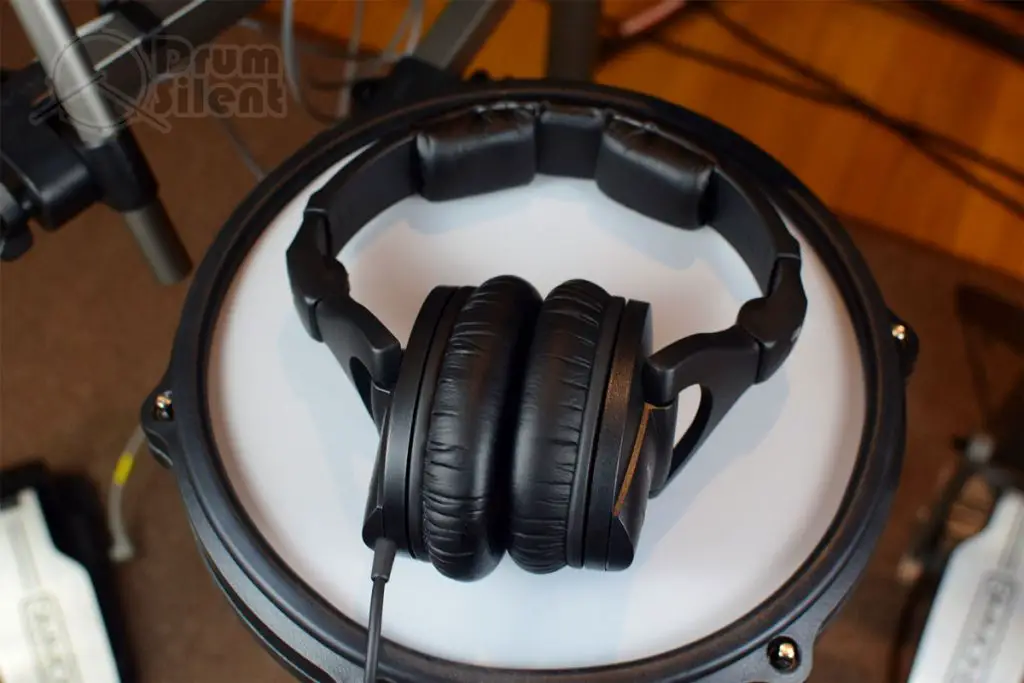 Sennheiser HD 280 Pro Headphones on Drum