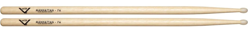 Vater American Hickory 7A Drum Sticks Nylon