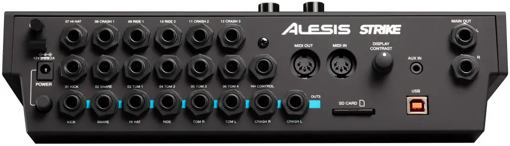Alesis Strike Module Audio Outputs