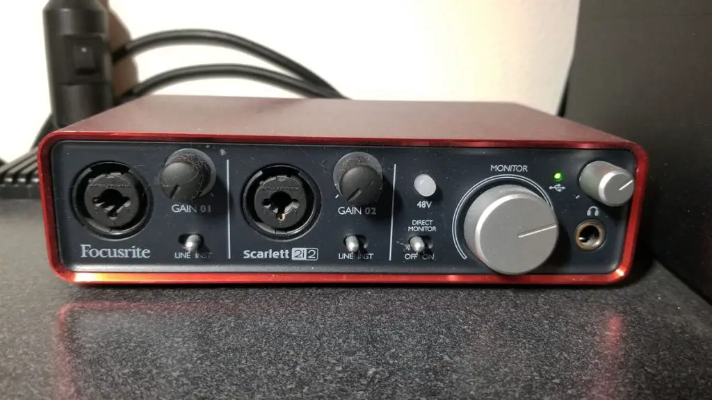 Scarlett 2i2 Interface