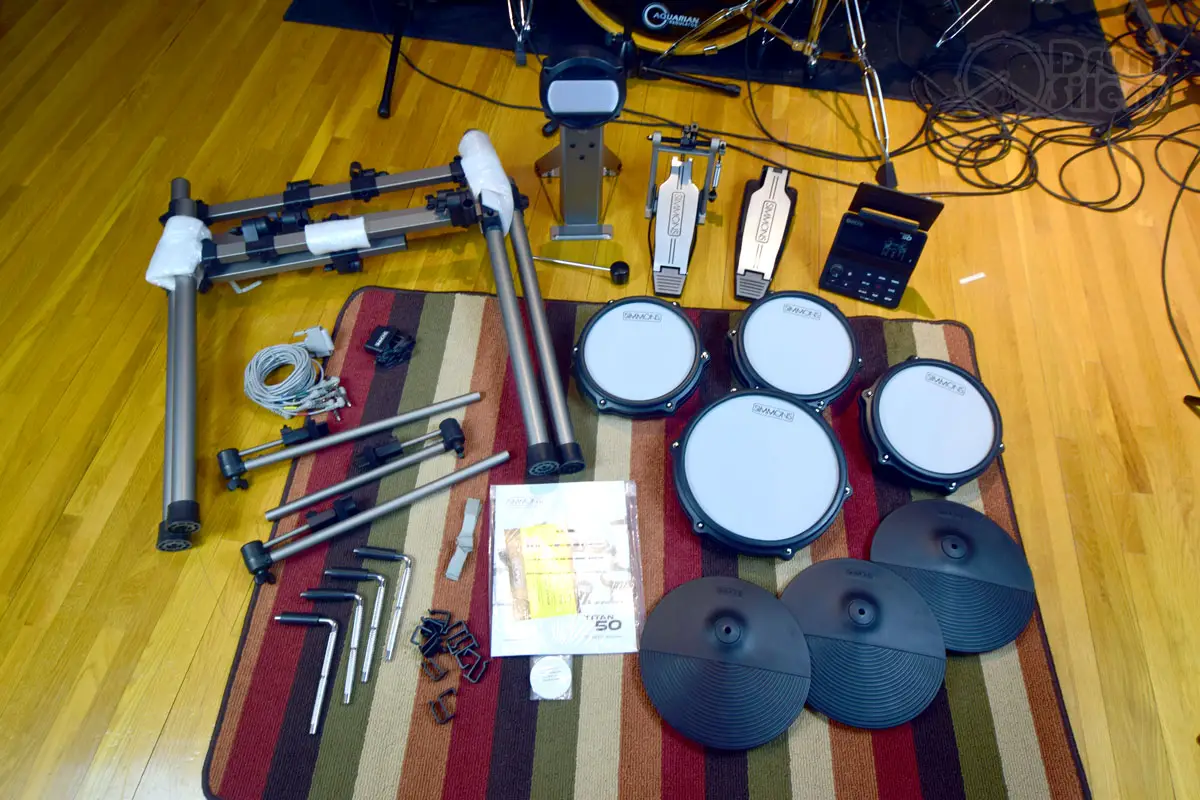 Review Simmons Titan 50 Electronic Drum Kit