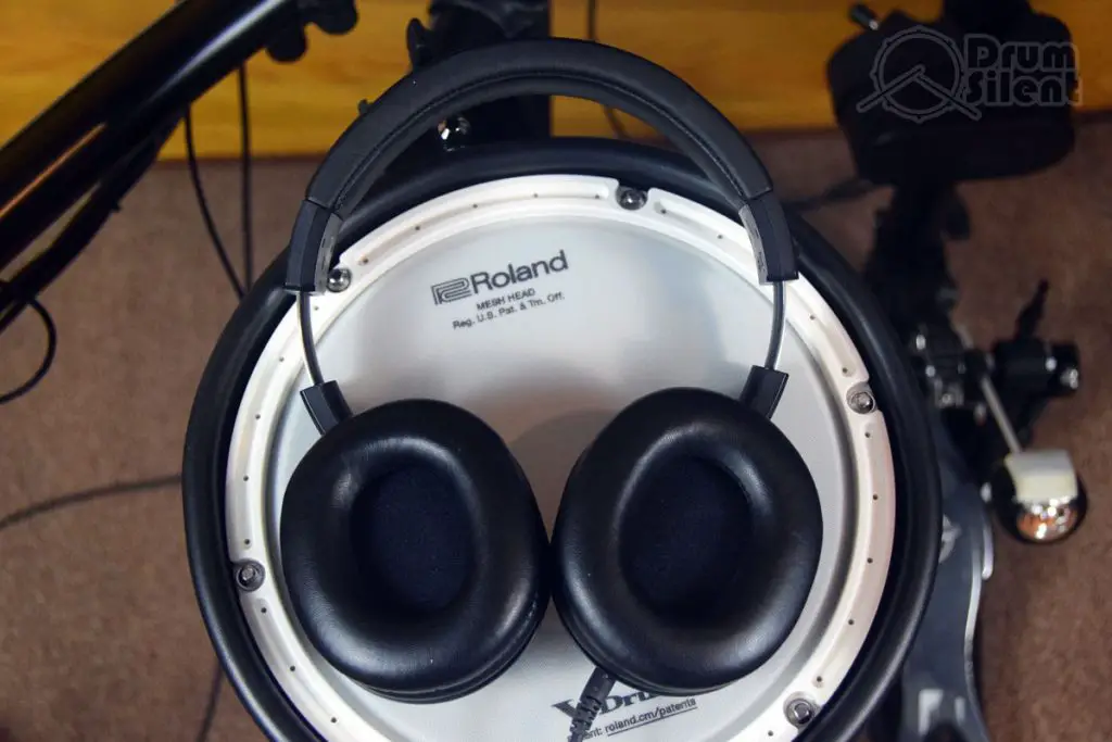 Audio-Technica ATH-M40X Headphones Earcups Face Up