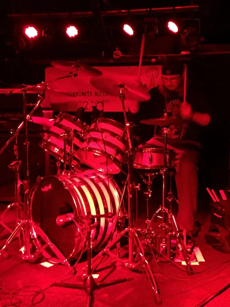 Luke Petterson Playing Drums for Alien Conspiracy