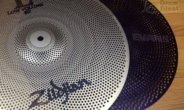 Zildjian L80 vs. Evans dB One Low Volume Cymbals