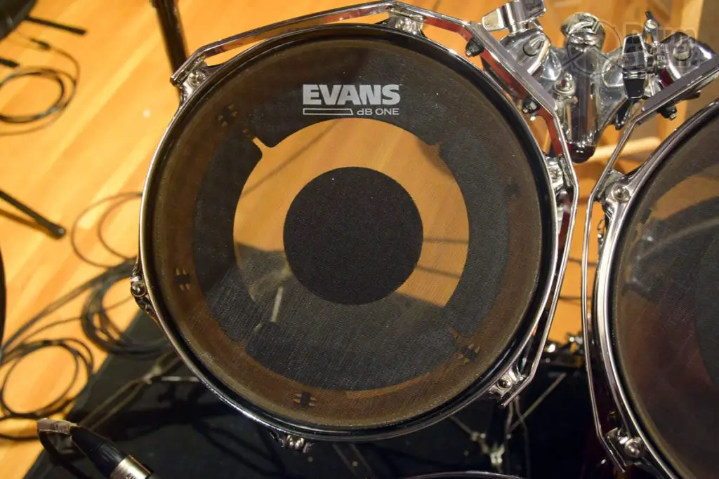 Evans dB One 10 Inch Tom Head From Top