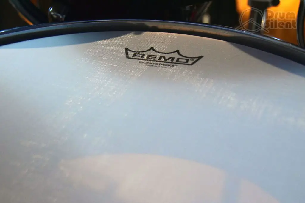 Remo Silent Stroke Drum Head Close Up