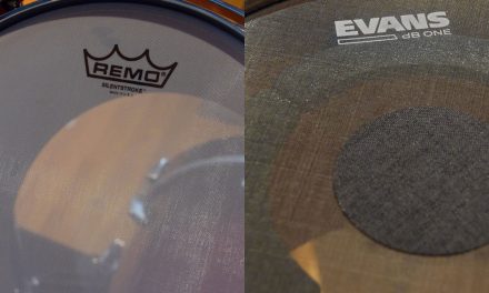 Remo Silentstroke vs. Evans dB One Low Volume Drum Heads