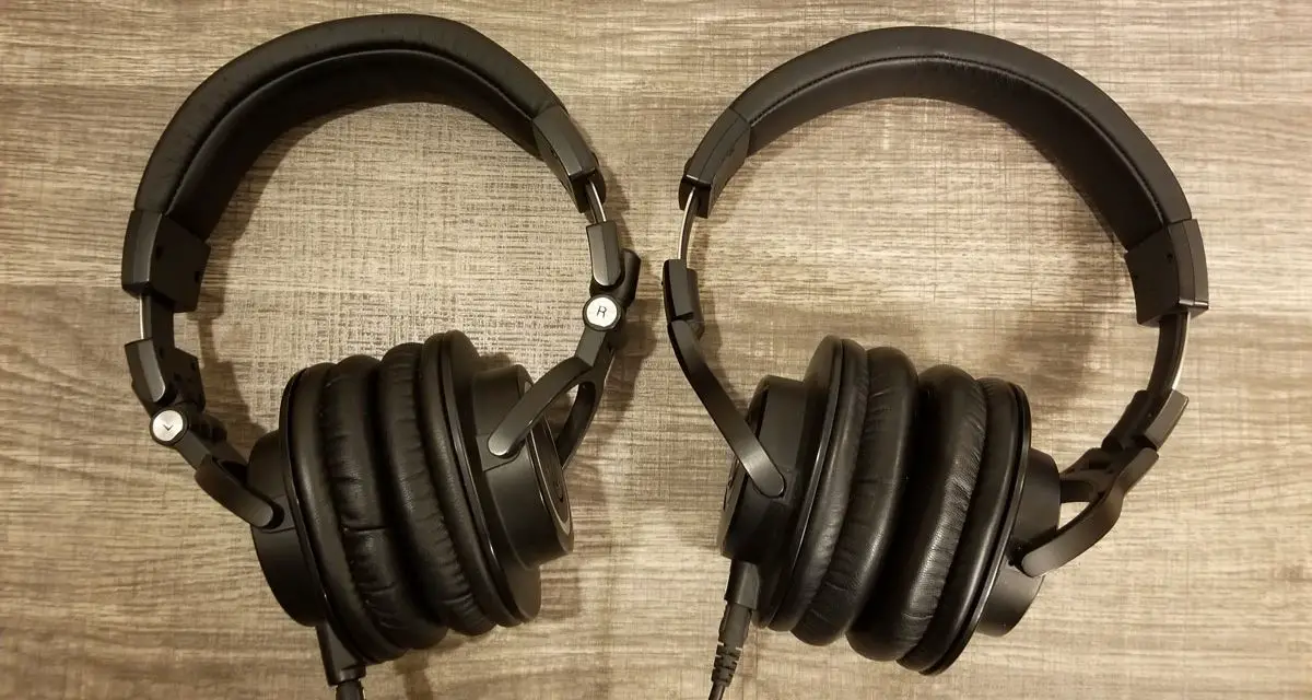 Audio-Technica ATH-M50X vs. ATH-M40X Headphones