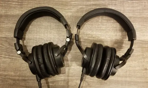Audio-Technica ATH-M50X vs. ATH-M40X Headphones