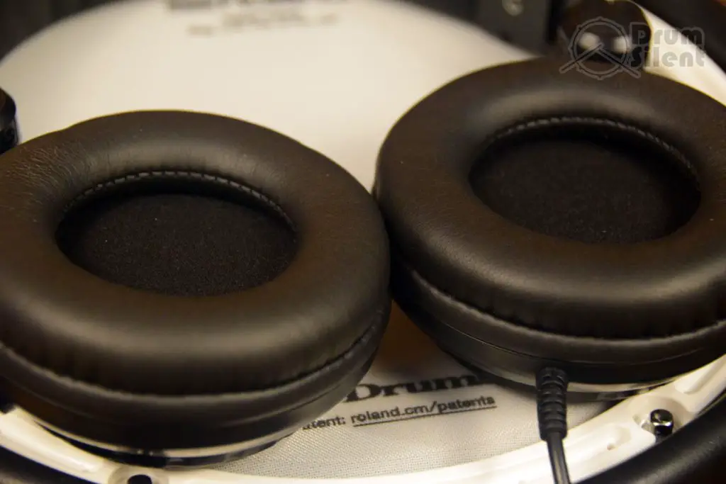 Tascam TH-03 Headphones Ear Pads Closeup