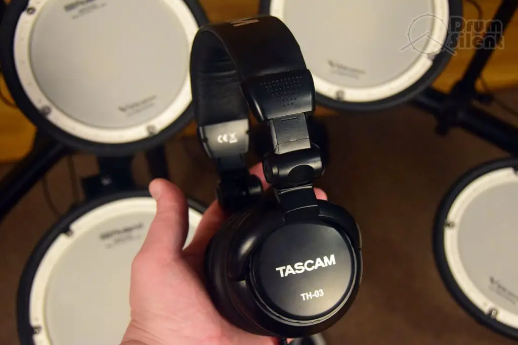 Tascam TH-03 Headphones in Hand