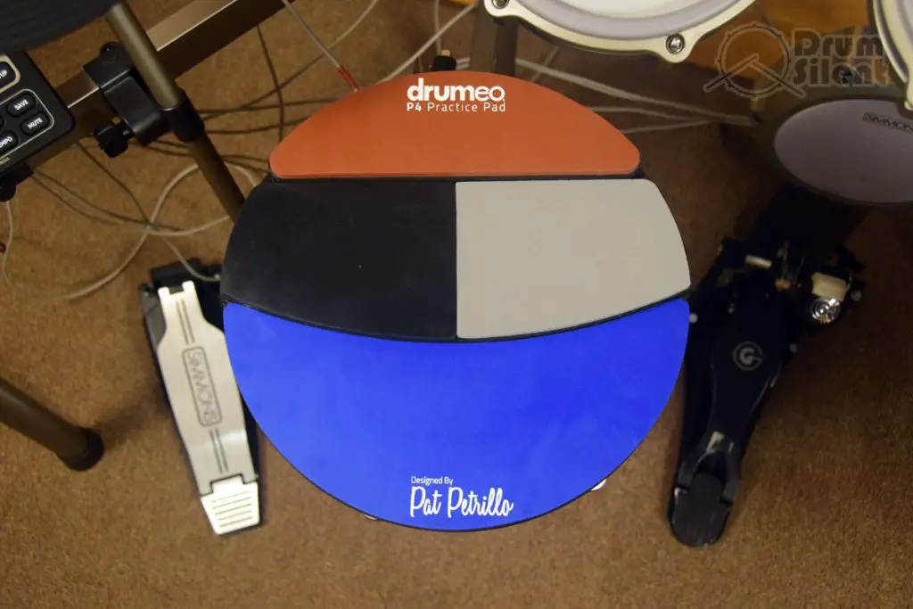 Drumeo P4 Practice Pad Top