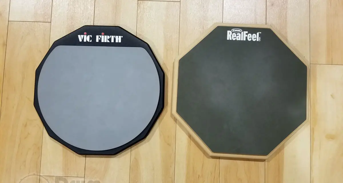 Evans RealFeel vs. Vic Firth Double-Sided Practice Pads