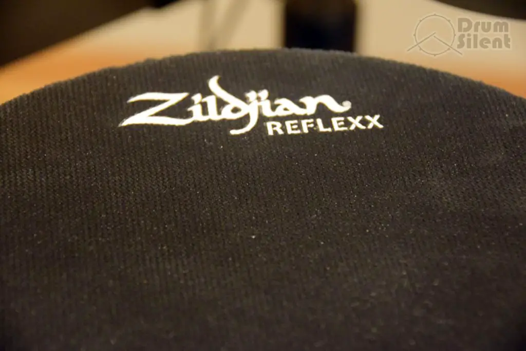 Zildjian Reflexx Practice Pad Top Logo Close Up