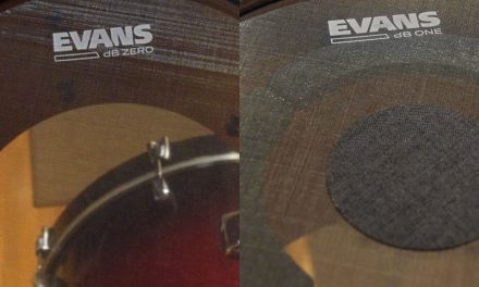 Evans dB One vs. dB Zero Low Volume Drum Heads