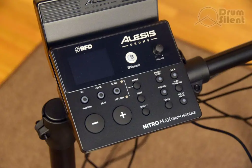 Alesis Nitro Max Drum Module Closeup