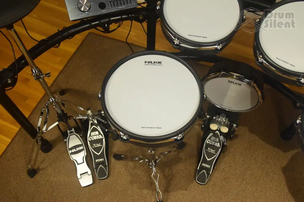 NUX DM8 with Iron Cobra Pedal Drummer View