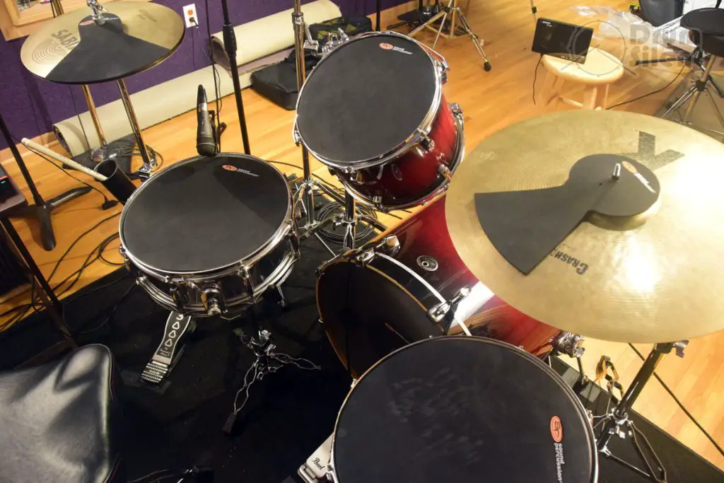 Sound Percussion Labs SPL Drum Mutes on Full Kitt