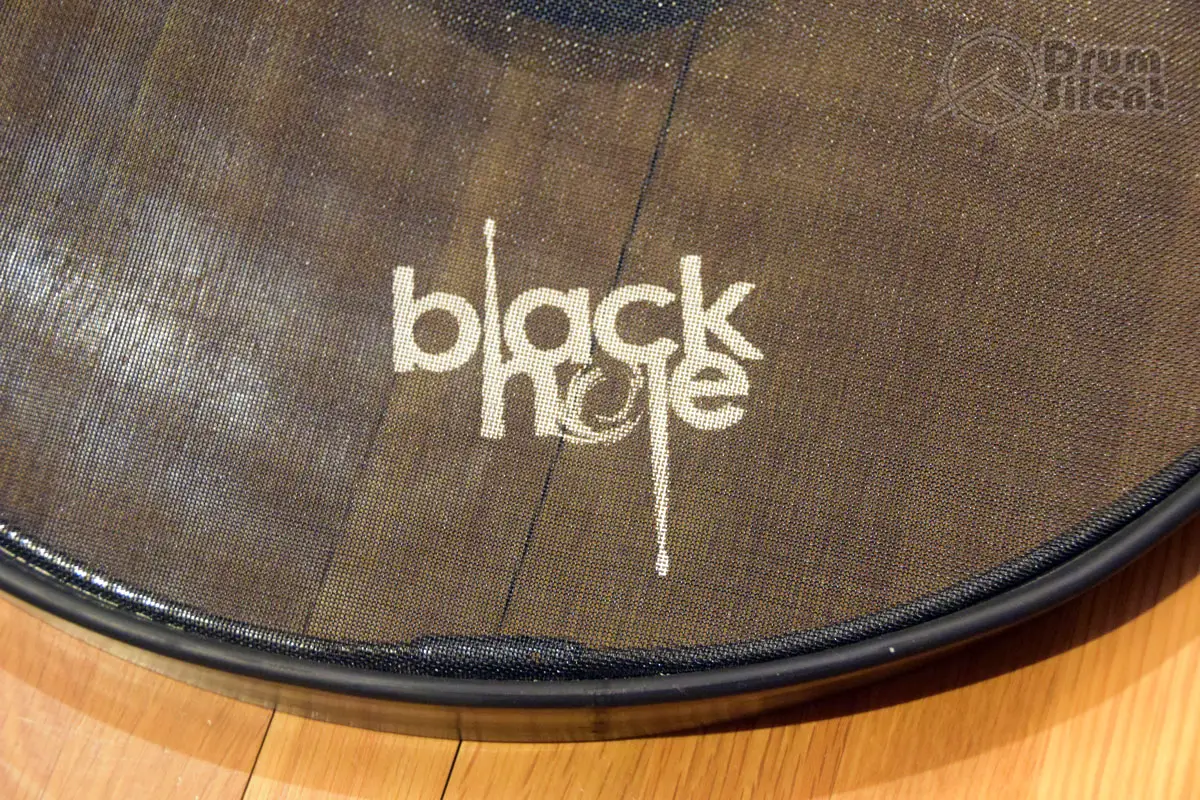 RTOM Black Hole Mesh Heads Logo Closeup